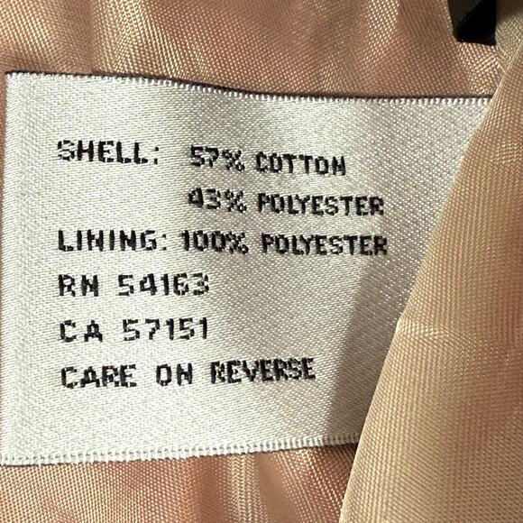 Y2K Kenneth Cole Red Belted Trench Coat Gold Accents Women's Small Retro Chic - Picture 8 of 9